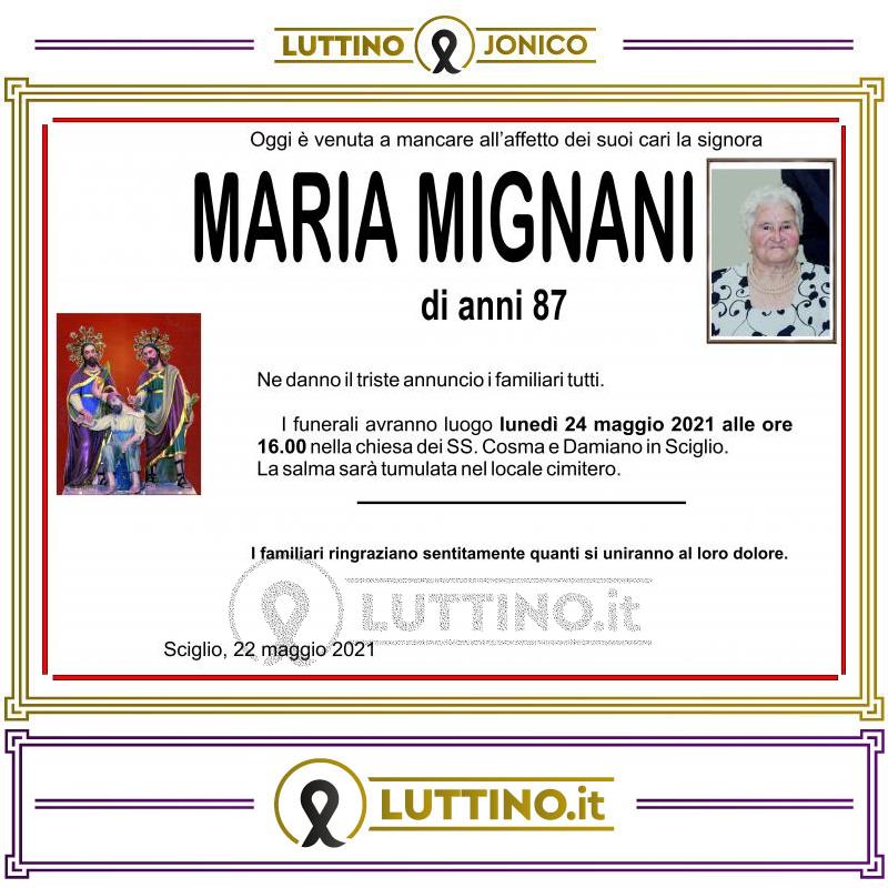 Maria  Mignani